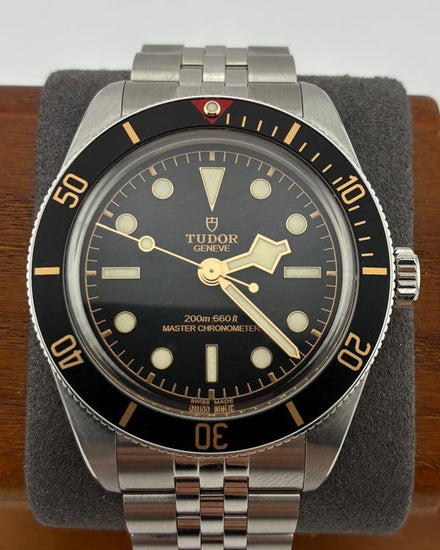 No Reserve - Tudor Black Bay '58 39MM Black Dial Steel Bracelet (7939A1A0NU)