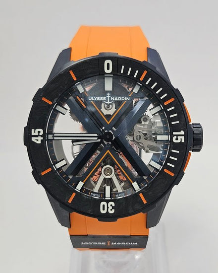 Ulysse Nardin Diver X Skeleton L.E. 44MM Skeleton Dial Rubber Strap (3723-170)