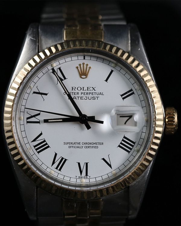Rolex Oyster Perpetual (Oyster Perpetual Datejust 16013 – Buckley - 2 tons SS and 18K YG – Cal 3035 – 1981)