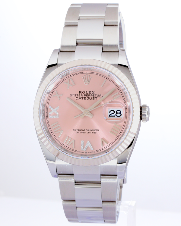2026 Rolex Datejust 36MM Pink Dial Oyster Bracelet (126234)
