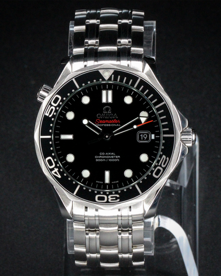 No Reserve - 2024 Omega Seamaster Diver 300M 41MM Black Dial Steel Bracelet (212.30.41.20.01.003)