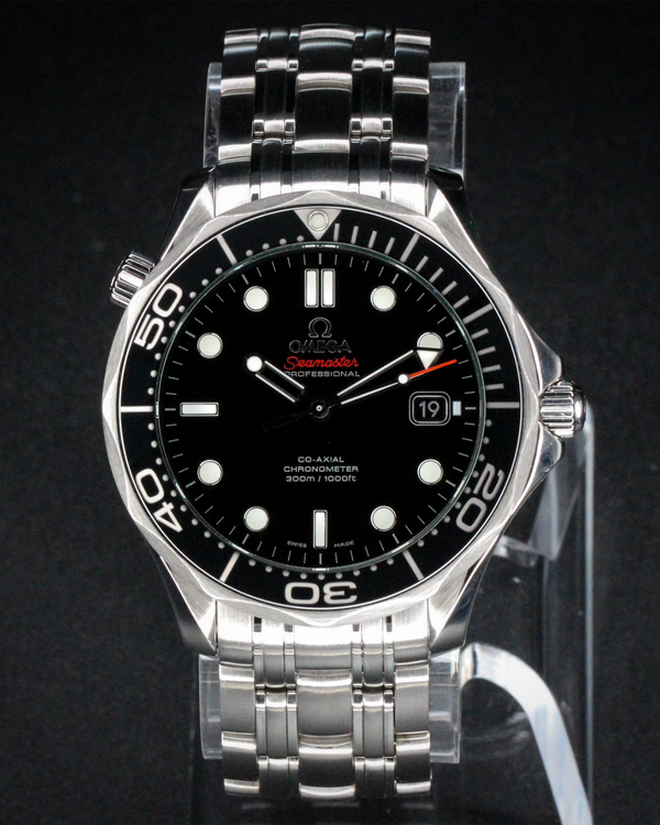 No Reserve - 2024 Omega Seamaster Diver 300M 41MM Black Dial Steel Bracelet (212.30.41.20.01.003)