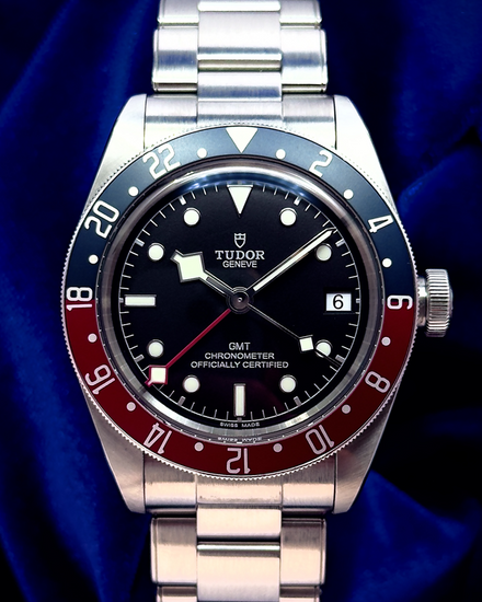 2023 Tudor Black Bay GMT "Pepsi" 41MM Black Dial Steel Bracelet (79830RB)