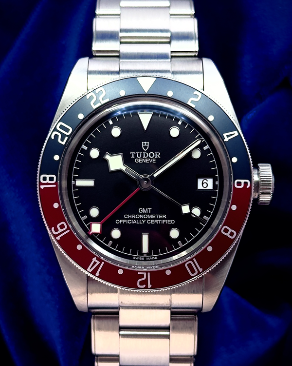 2023 Tudor Black Bay GMT "Pepsi" 41MM Black Dial Steel Bracelet (79830RB)