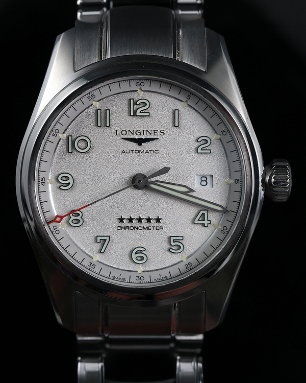 Longines Spirit 40MM Silver Dial Steel Bracelet (L3.810.4.73.6)