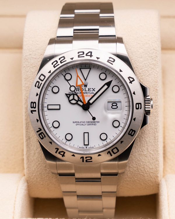 2024 Rolex Explorer II "Polar" 42MM White Dial Oyster Bracelet (226570)