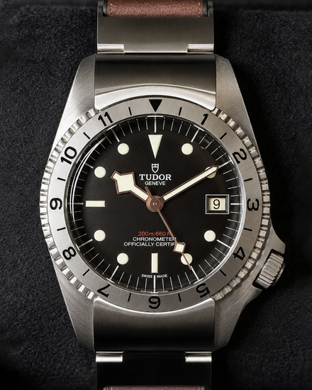No Reserve - 2025 Tudor Black Bay P01 42MM Black Dial Leather Strap (70150)
