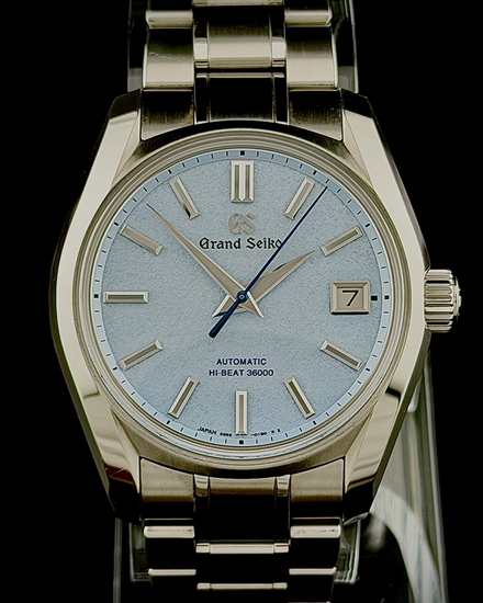 2022 Grand Seiko Heritage Collection Sōkō Frost 40MM Blue Dial Steel Bracelet (SBGH295)