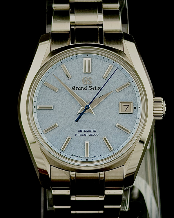 2022 Grand Seiko Heritage Collection Sōkō Frost 40MM Blue Dial Steel Bracelet (SBGH295)