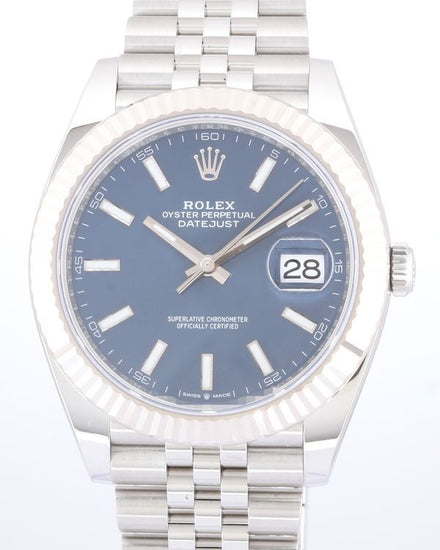 2026 Rolex Datejust 41MM Blue Dial Jubilee Bracelet (126334)