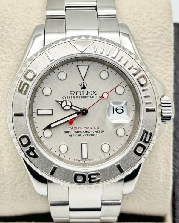 2001  Rolex Yacht-Master 40MM Silver Dial Oyster Bracelet (16622)