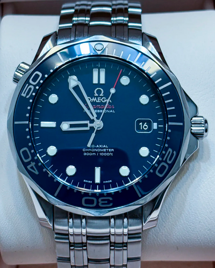 2023 Omega Seamaster Diver 300M 41MM Blue Dial Steel Bracelet (212.30.41.20.03.001)