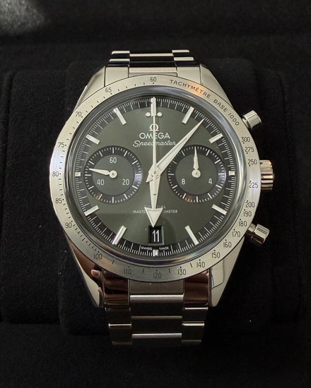 2022 Omega Speedmaster '57 40.5MM Green Dial Steel Bracelet (332.10.41.51.10.001)