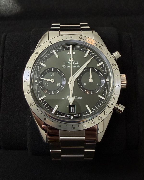 2022 Omega Speedmaster '57 40.5MM Green Dial Steel Bracelet (332.10.41.51.10.001)