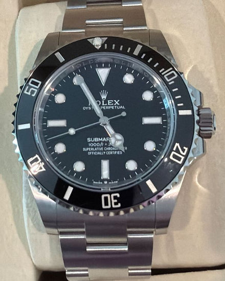 2026 Rolex Submariner No-Date 41MM Black Dial Oyster Bracelet (124060)