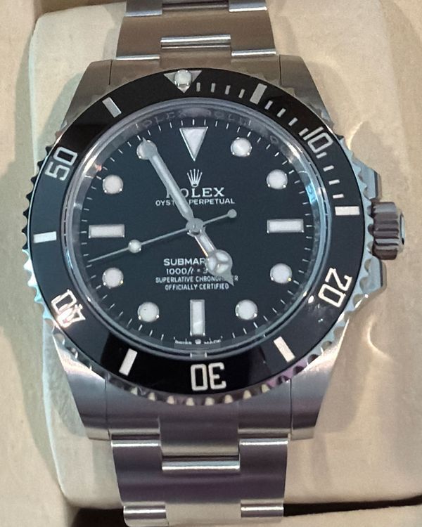 2026 Rolex Submariner No-Date 41MM Black Dial Oyster Bracelet (124060)