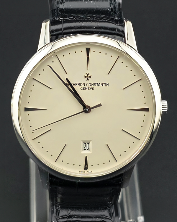 2020 Vacheron Constantin Patrimony Contemporary 40MM Silver Dial Leather Strap (85180/000G-9230)