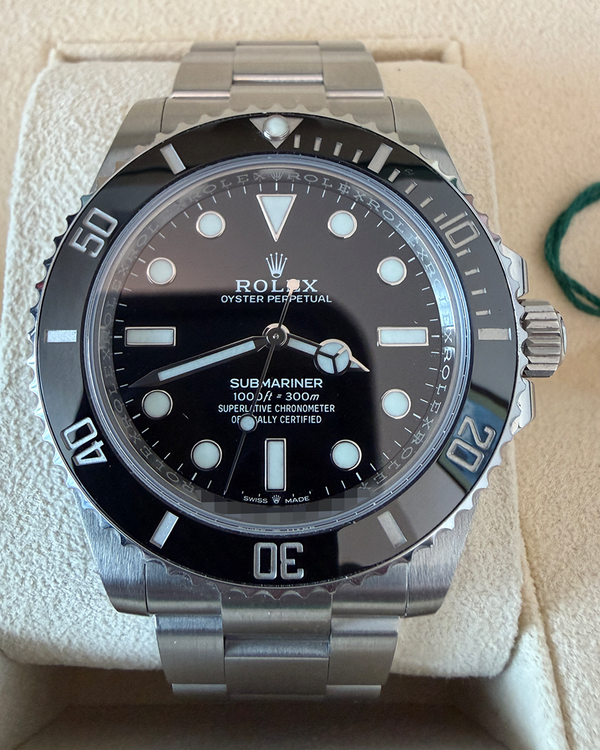2021 Rolex Submariner No-Date 41MM Black Dial Oyster Bracelet (124060)