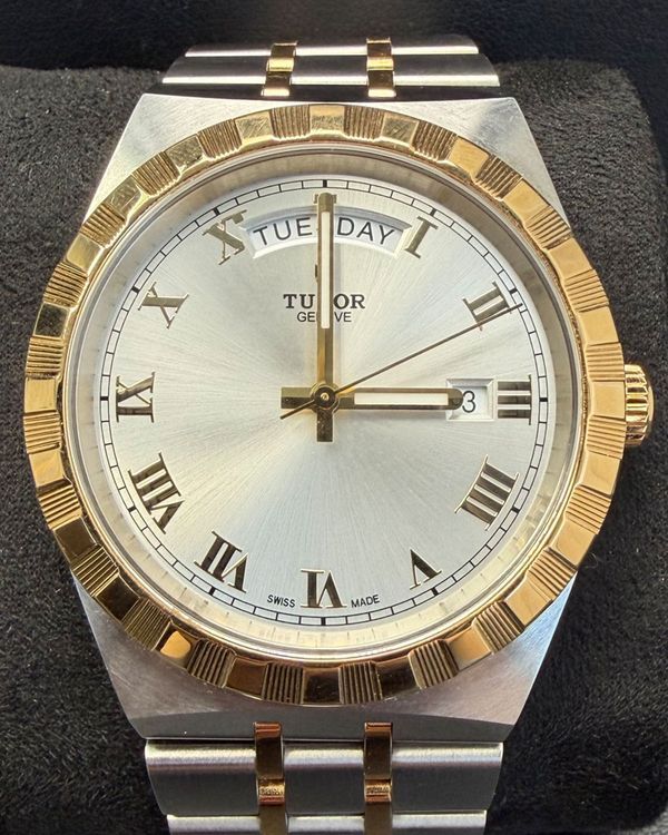 2023 Tudor Royal 41MM White Dial Two-Tone Bracelet (28603)