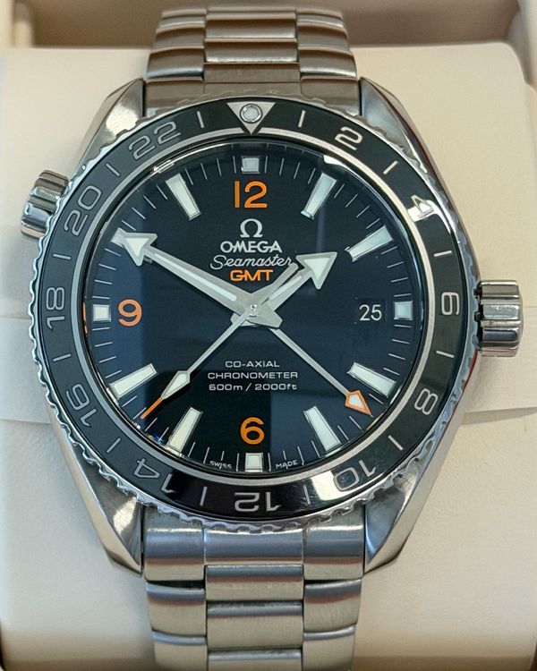 2019 Omega Seamaster Planet Ocean 600M 43.5MM Black Dial Steel Bracelet (232.30.44.22.01.002)