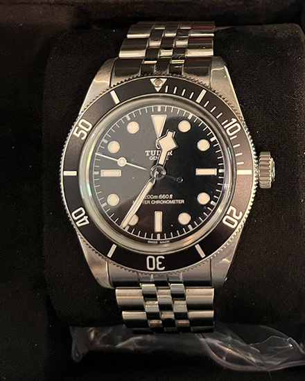No Reserve - Tudor Black Bay 41MM Black Dial Steel Bracelet (7941A1A0NU)