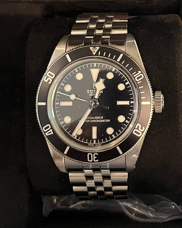 No Reserve - Tudor Black Bay 41MM Black Dial Steel Bracelet (7941A1A0NU)