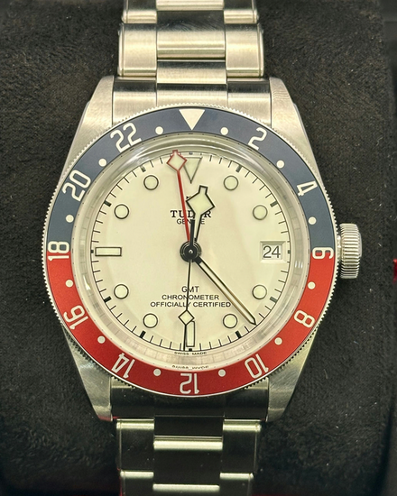 2026 Tudor Black Bay GMT "Pepsi" 41MM White Dial Steel Bracelet (79830RB)