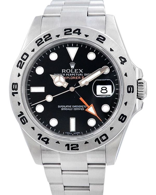 2012 Rolex Explorer II 42MM Black Dial Oyster Bracelet (216570)
