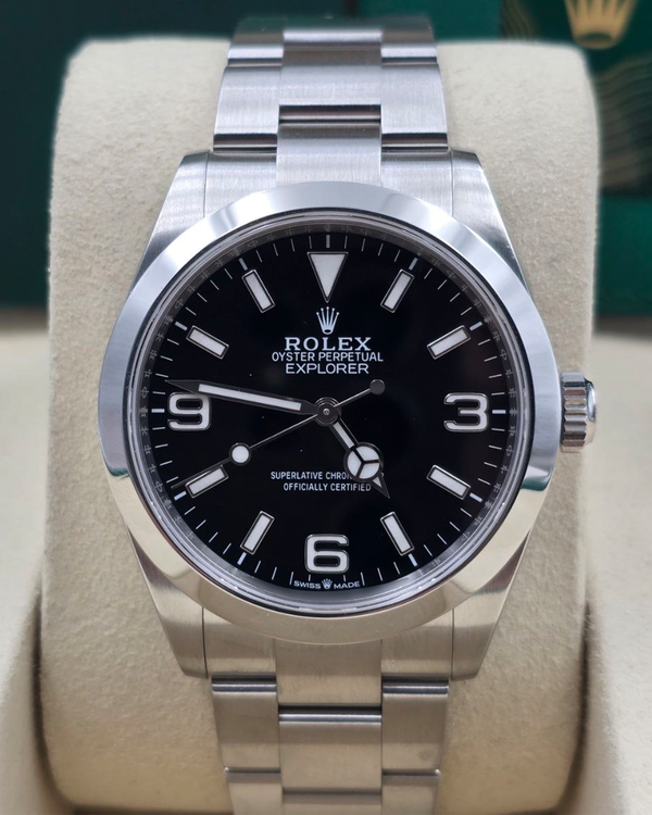 2025 Rolex Explorer 40MM Black Dial Oyster Bracelet (224270)
