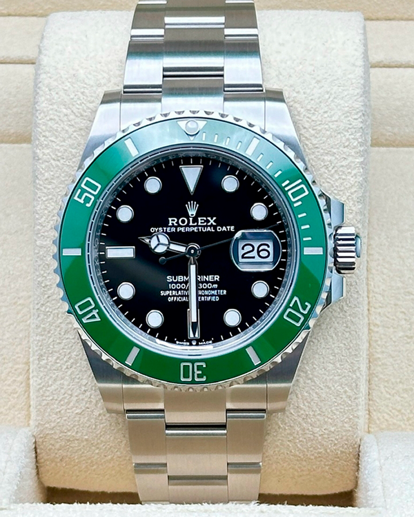 2024 Rolex Submariner Date "Starbucks" 41MM Black Dial Oyster Bracelet (126610LV)