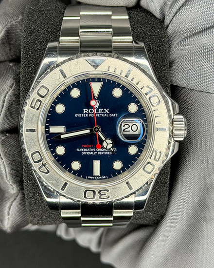 Rolex Yacht-Master 40MM Blue Dial Oyster Bracelet (116622)