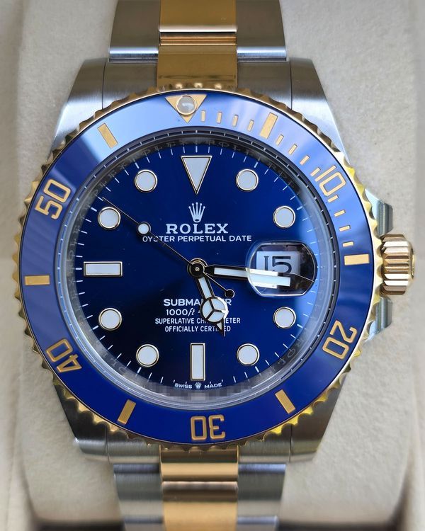 2024 Rolex Submariner Date "Bluesy" 41MM Blue DIal Two-Tone Oyster Bracelet (126613LB)
