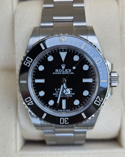 2024 Rolex Submariner No-Date 41MM Black Dial Oyster Bracelet (124060)