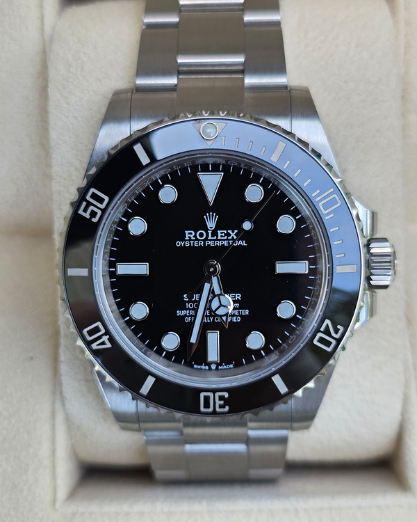 2024 Rolex Submariner No-Date 41MM Black Dial Oyster Bracelet (124060)