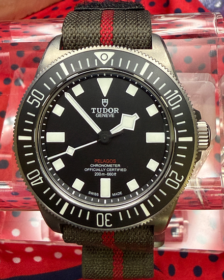 2025 Tudor Pelagos FXD 42MM Black Dial Textile Strap (25717N)