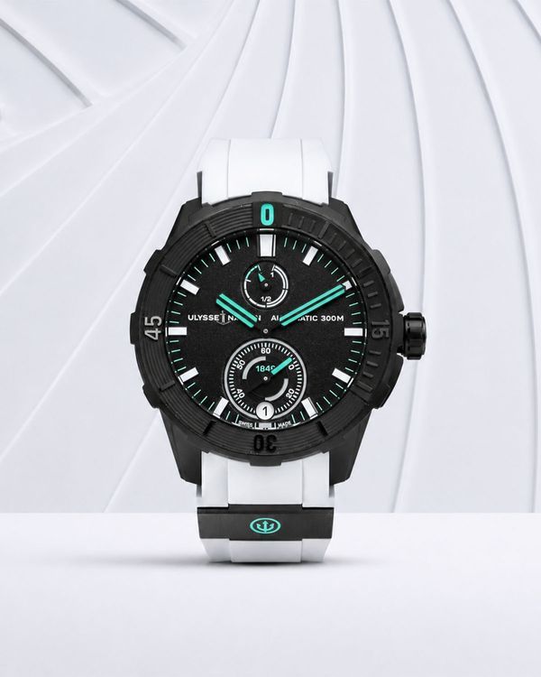 2023 Ulysse Nardin Diver "One More Wave" L. E. 44MM Black Dial Rubber Strap (1183-170LE-2A-OMW/3A)