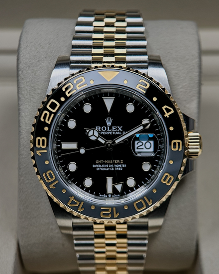 No Reserve - 2026 Rolex GMT-Master II "Zombie" 40MM Black Dial Two-Tone Jubilee Bracelet (126713GRNR)
