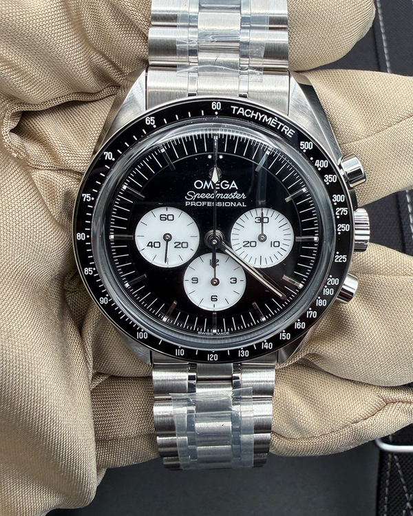 2026 Omega Speedmaster Professional Moonwatch 42MM Black Dial Steel Bracelet (310.30.42.50.01.004)