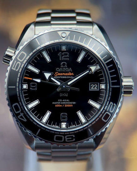 2022 Omega Seamaster Planet Ocean 600M 43.5MM Black Dial Steel Bracelet (215.30.44.21.01.001)
