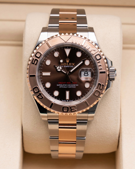 2025 Rolex Yacht-Master 40MM Black Dial Two-Tone Oyster Bracelet (126621)