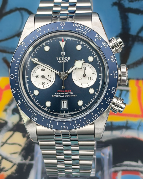 2026 Tudor Black Bay Chrono 41MM Blue Dial Steel Bracelet (79360B)