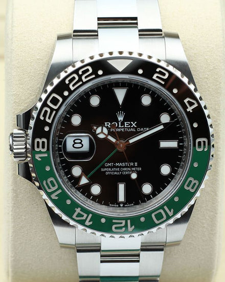 2026 Rolex GMT-Master II “Sprite” 40MM Black Dial Oyster Bracelet (126720VTNR)