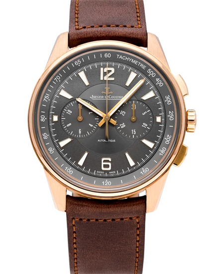 Jaeger-LeCoultre Polaris Chronograph 42MM Grey Dial Leather Strap (Q9022450)