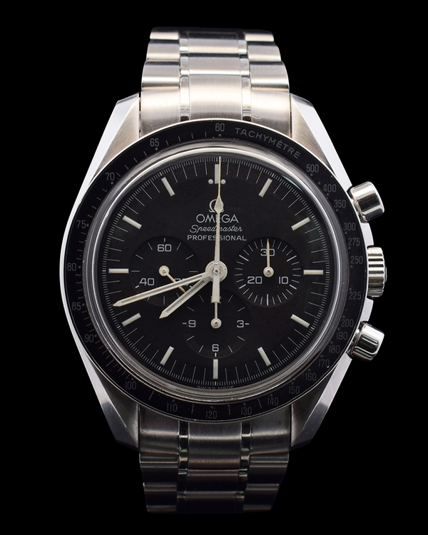 Omega Speedmaster Professional Moonwatch 42MM Black Dial Steel Bracelet (3570.50)