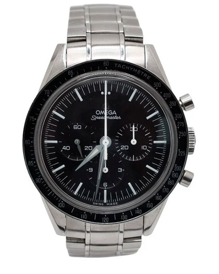 Omega Speedmaster Anniversary Series "First Omega in Space" 39.7MM Black Dial Steel Bracelet (311.32.40.30.01.001)