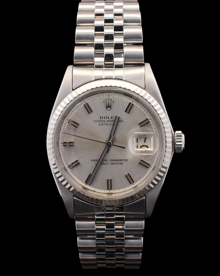 1966 Rolex Datejust 36MM White Dial Jubilee Bracelet (1601)