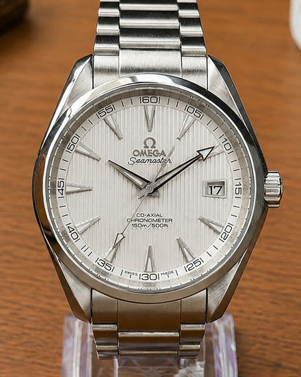 No Reserve - 2019 Omega Seamaster Aqua Terra 41.5MM Silver Dial Steel Bracelet (231.10.42.21.02.001)