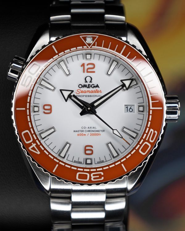 No Reserve - 2025 Omega Seamaster Planet Ocean 600M 43.5MM White Dial Steel Bracelet (215.30.44.21.04.001)