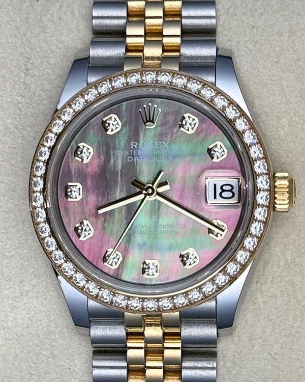 2025 Rolex Datejust 31MM Slate Dial Two-Tone Jubilee Bracelet (278383RBR)
