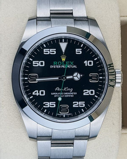 2019 Rolex Air-King 40MM Black Dial Oyster Bracelet (116900)